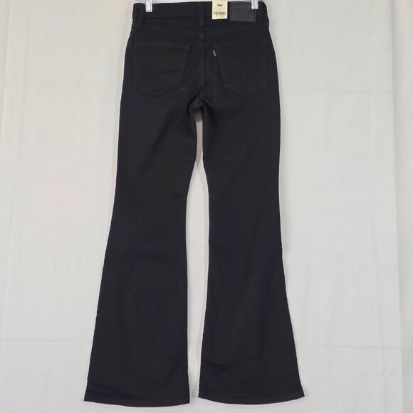 NWT Levi's Premium 726 Flare Jeans Retro 70s Black 27 - Picture 2 of 7